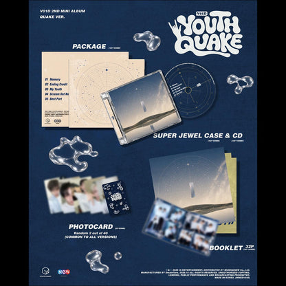[Pre-order] V01D YOUTHQUAKE (YOUTH ver. / QUAKE ver.) KPOP Sealed Album + Free Gift