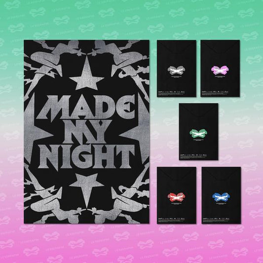 [Pre-order] LE SSERAFIM 2nd Single Made My Night COMPACT ver KPOP Sealed + Free Gift