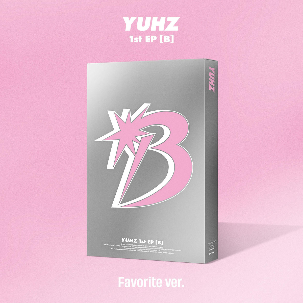 [Pre-order] YUHZ 1st EP [B] Favorite Ver KPOP Album Sealed + Free Gift