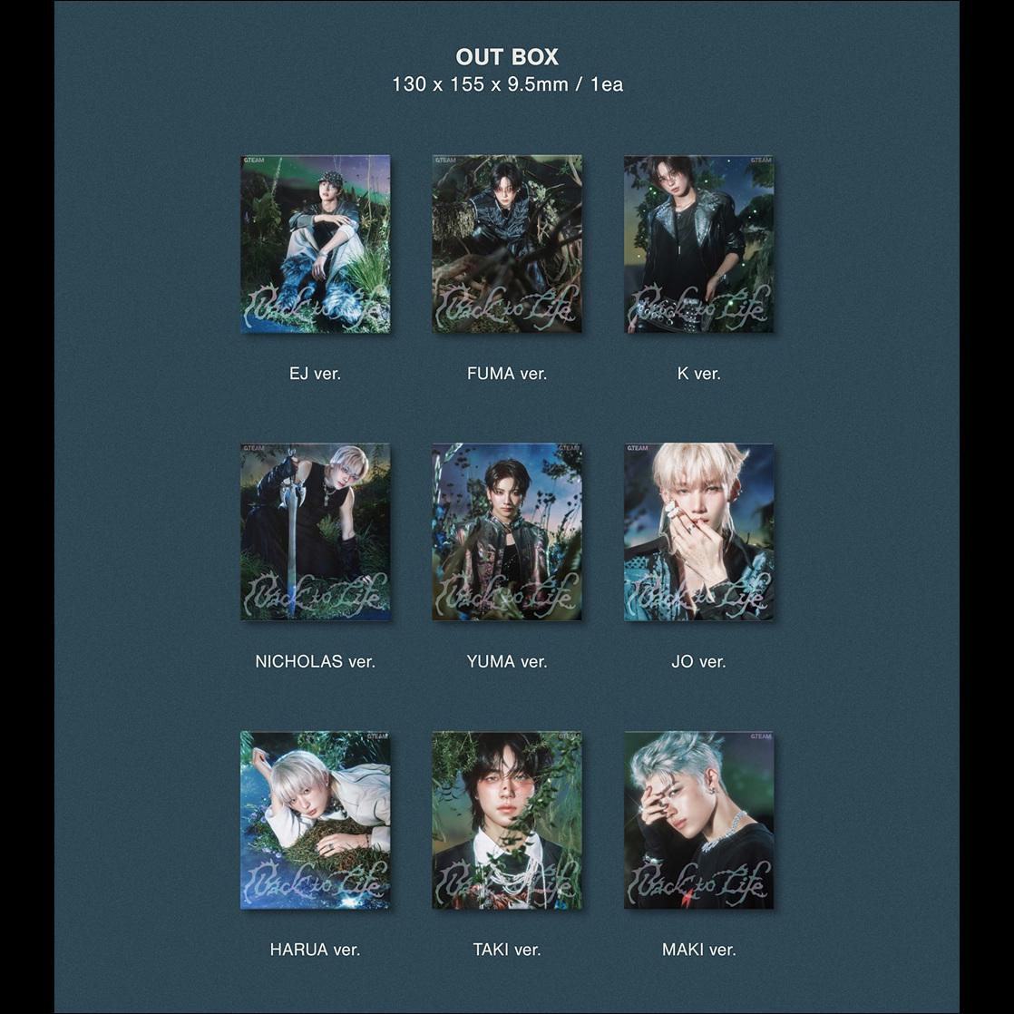 &TEAM - Back to Life (ROAR ver.) / KR 1st Mini Album