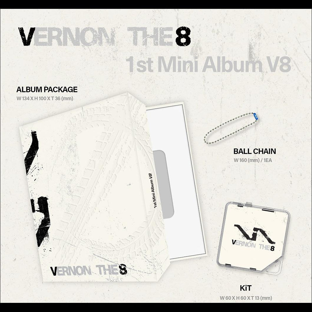 [Official] V8 (SEVENTEEN) - [V8] 1st Mini Album (KiT ver.)