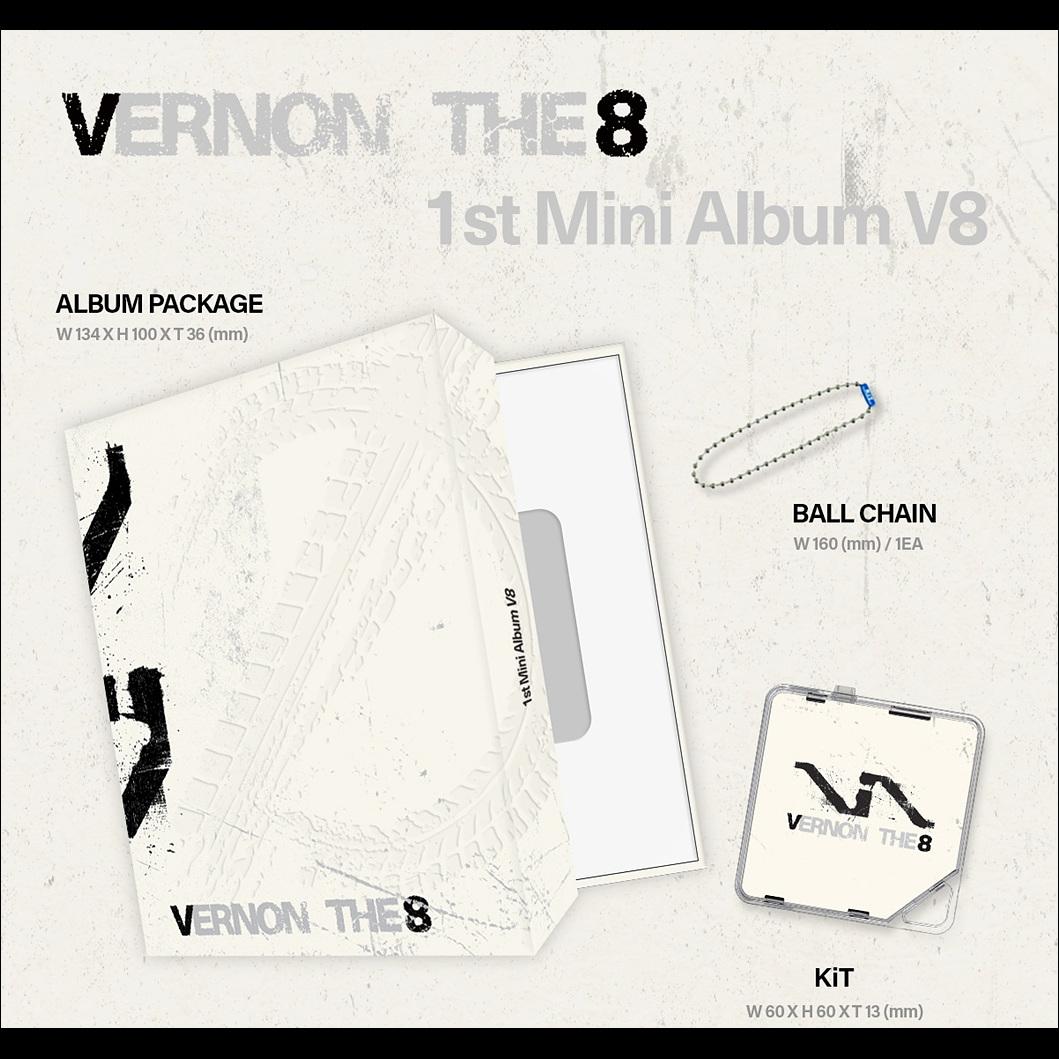 [Official] V8 (SEVENTEEN) - [V8] 1st Mini Album (KiT ver.)