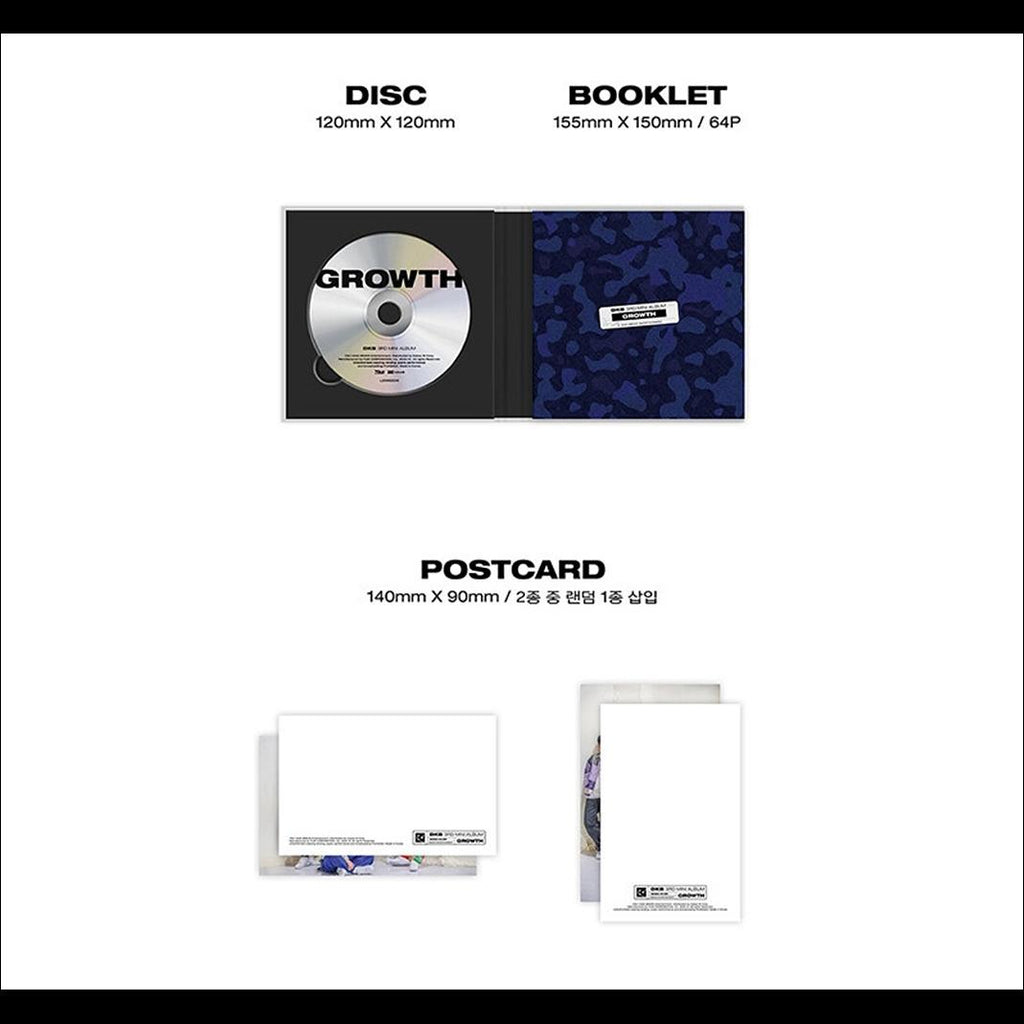 DKB - GROWTH / 3rd Mini Album