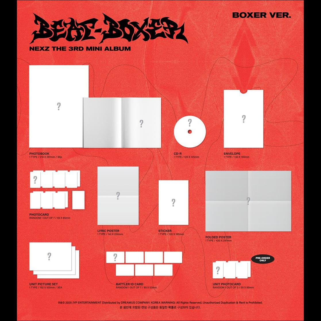 NEXZ [Beat-Boxer] The 3rd Mini Album + Free Gift