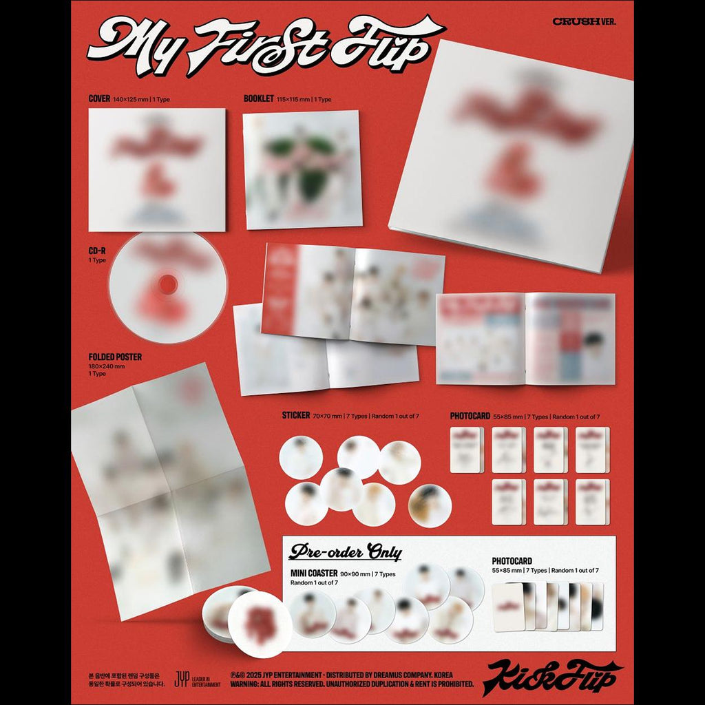 KickFlip - My First Flip Digipack ver. Album