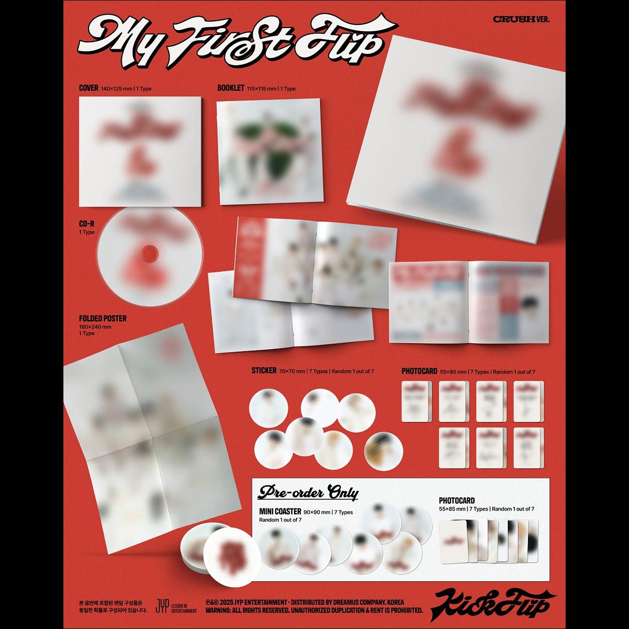 KickFlip - My First Flip Digipack ver. Album