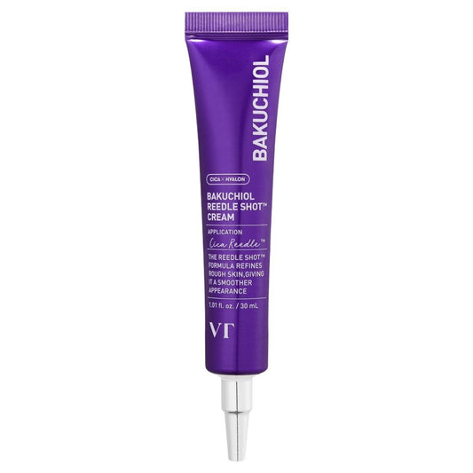 [VT COSMETICS] Bakuchiol Reedle Shot Cream 30ml | Glass Skin Pore Tightening & Elasticity Firming Cream, K-Beauty