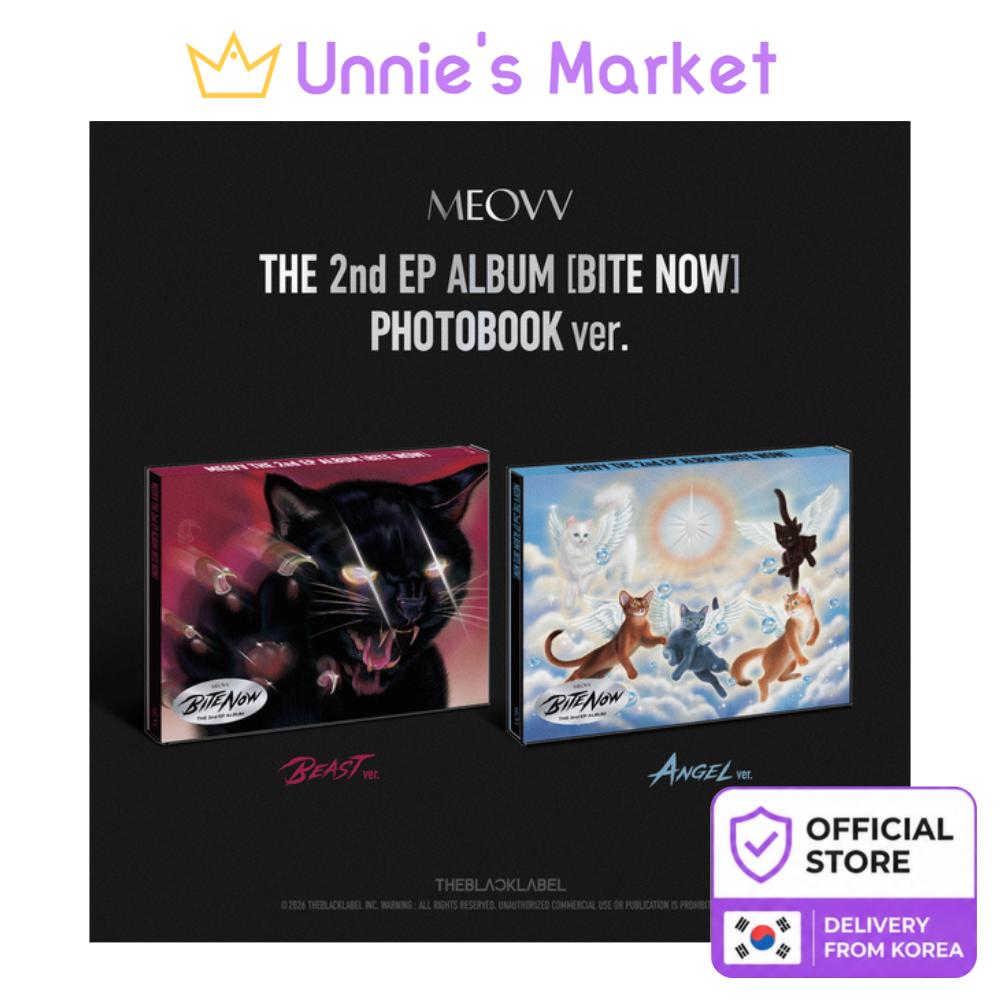 MEOVV [BITE NOW] Photobook ver. / The 2nd EP Album + Free Gift