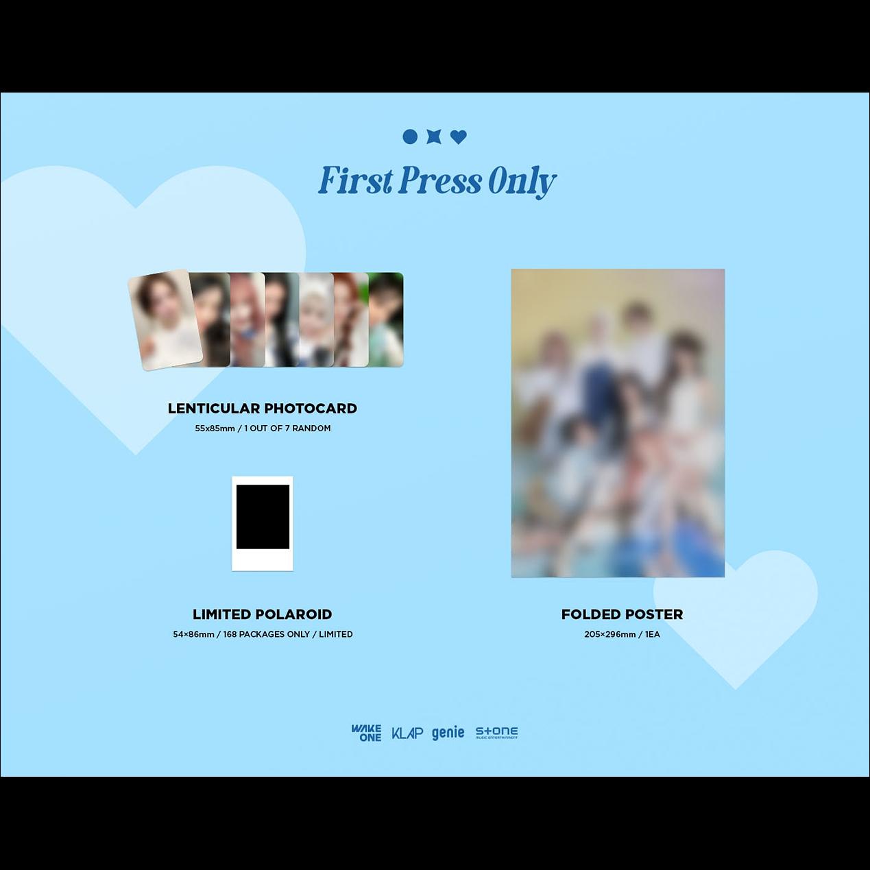 Kep1er TiPi - Tap The 6th Mini Album (Connect N ver./ Lost ver./ Love & Seek ver.)