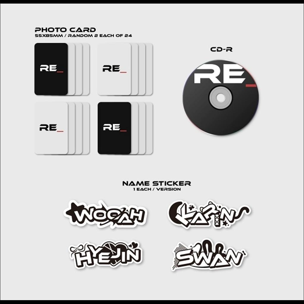 CRAXY - RE_ Jewel Case ver. / 1st Single Album