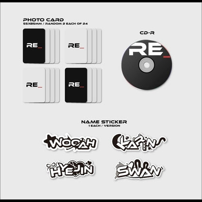 CRAXY - RE_ Jewel Case ver. / 1st Single Album