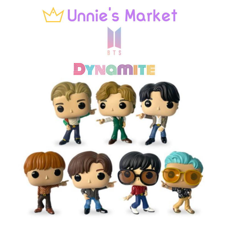 BTS Funko Pop Dynamite ver (RM/JIN/SUGA/J-HOPE/JIMIN/V/JUNGKOOK)