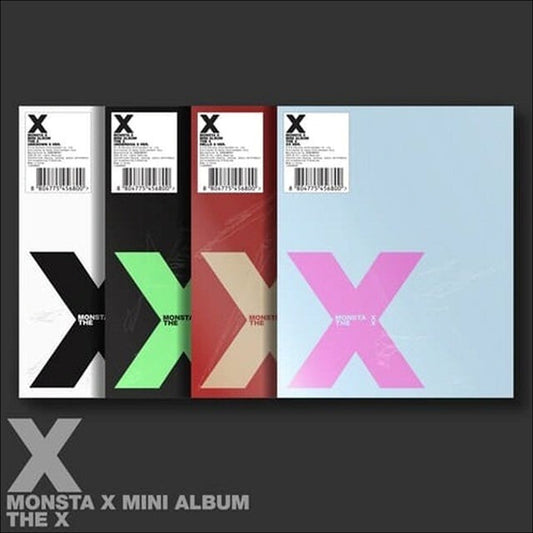 MONSTA X - THE X Mini Album (UNKNOWN X Ver./ UNDERDOG X Ver. / HELLO X Ver./ XX Ver.)