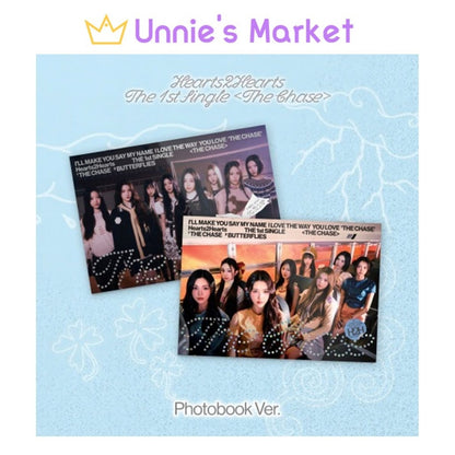 Hearts2Hearts [The Chase] Photobook Ver. / 1st Single Album