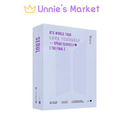 [DVD] BTS World Tour 'LOVE YOURSELF : SPEAK YOURSELF' : THE FINAL